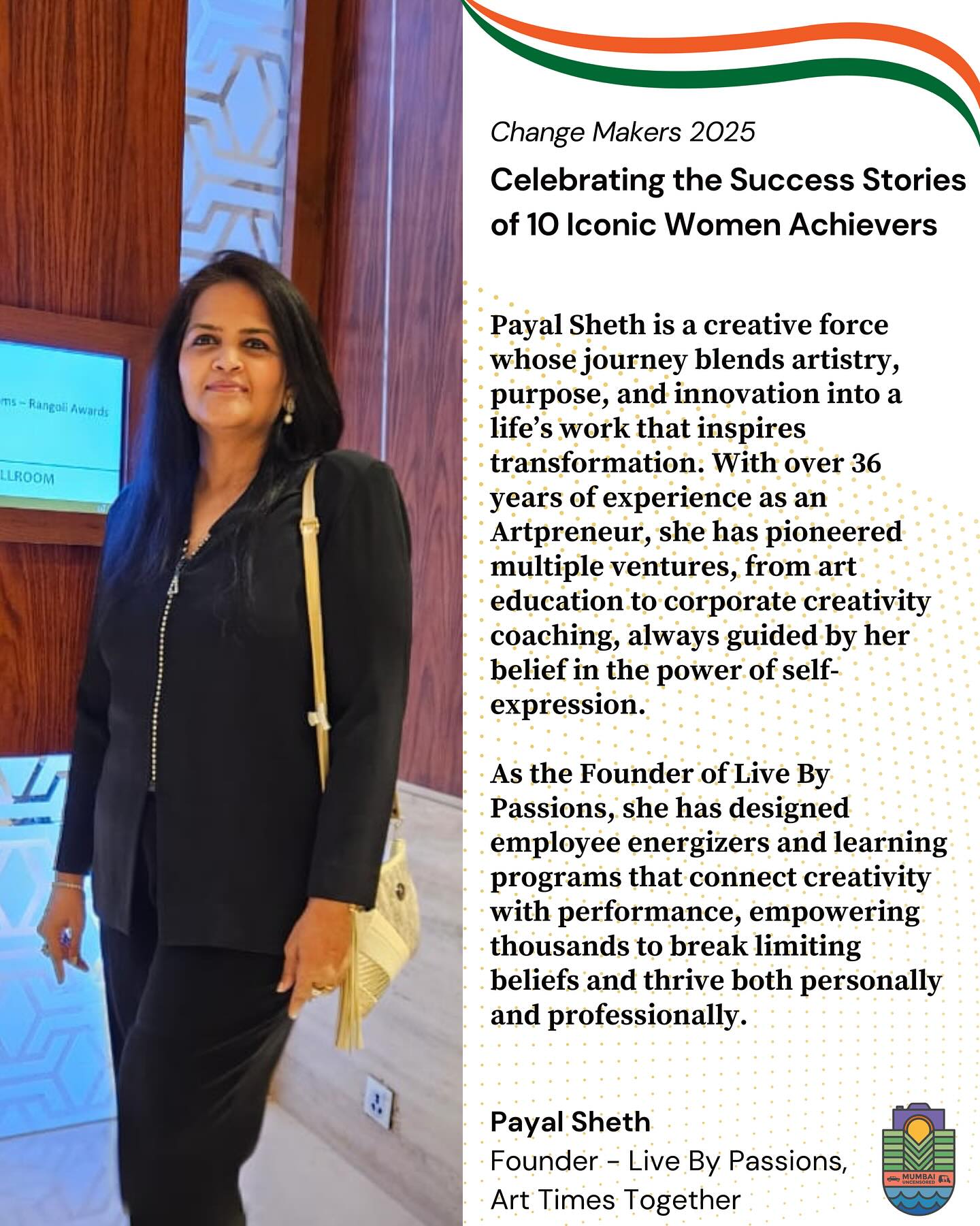 Payal — Creative Confidence Coach